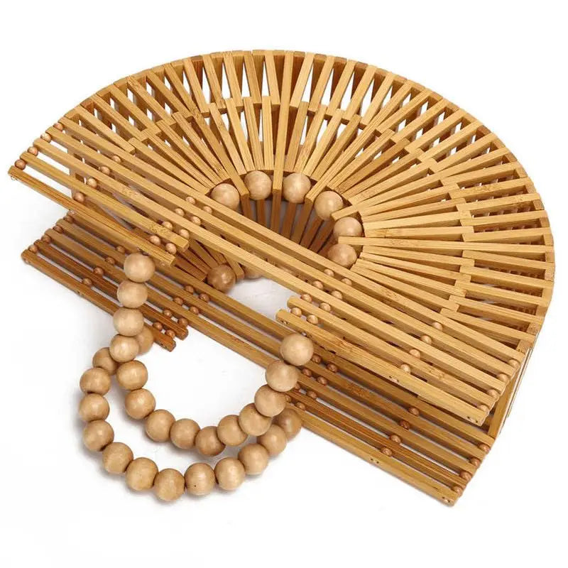 Bolsa Bambu Vazada Tropical