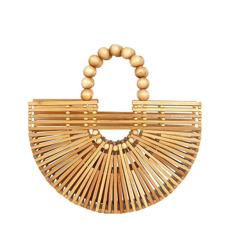 Bolsa Bambu Vazada Tropical