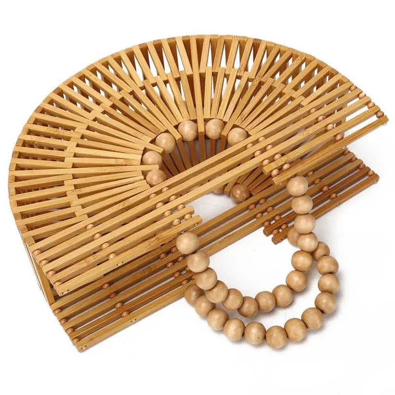 Bolsa Bambu Vazada Tropical