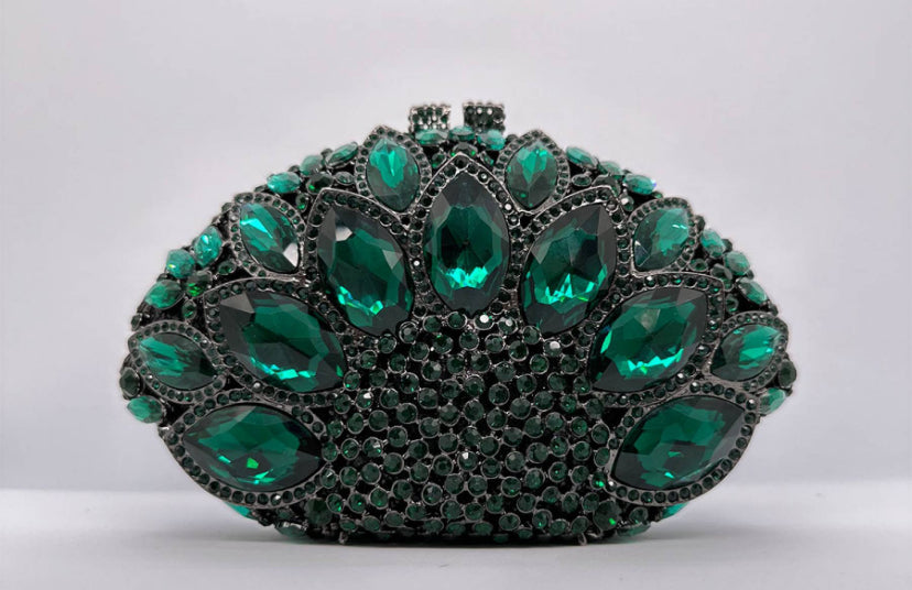 Clutch Metal Cristal Santorini