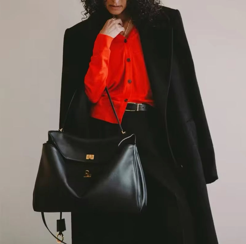Bolsa Feminina Couro Legitimo Santorini Soleil
