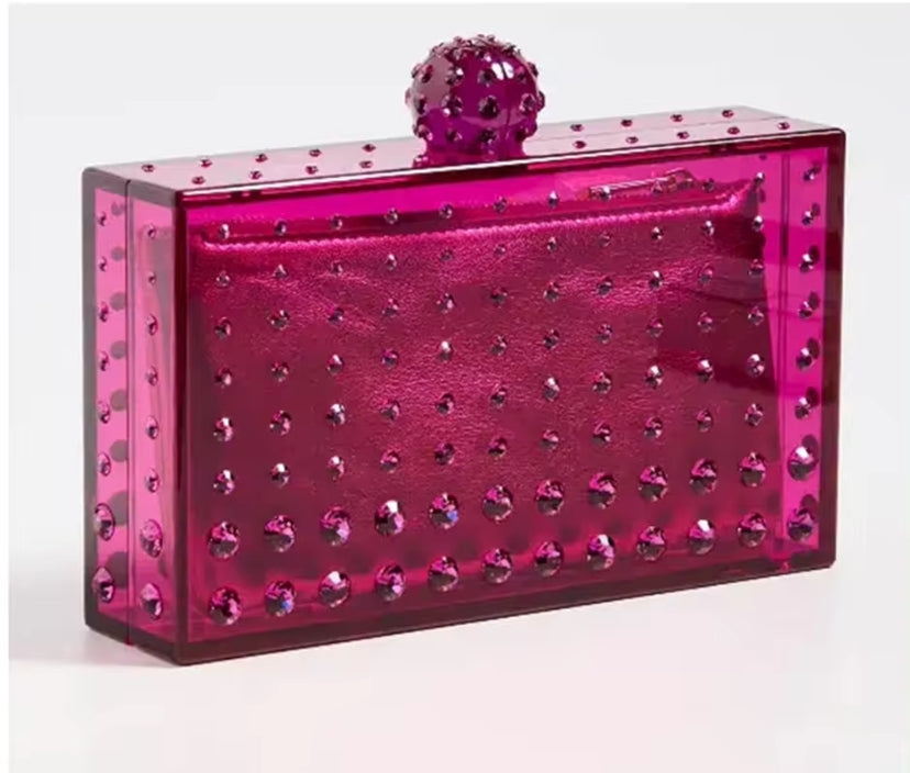 Clutch Cristal Aquazzura Tequila