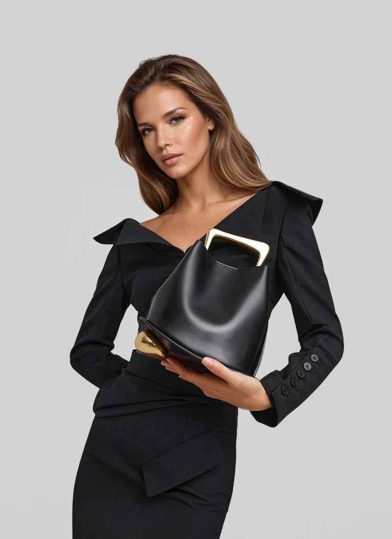 Bolsa Feminina Couro Legitimo Montessori