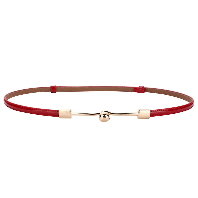 Cinto Feminino Couro Legitimo Fino Luxo Califórnia