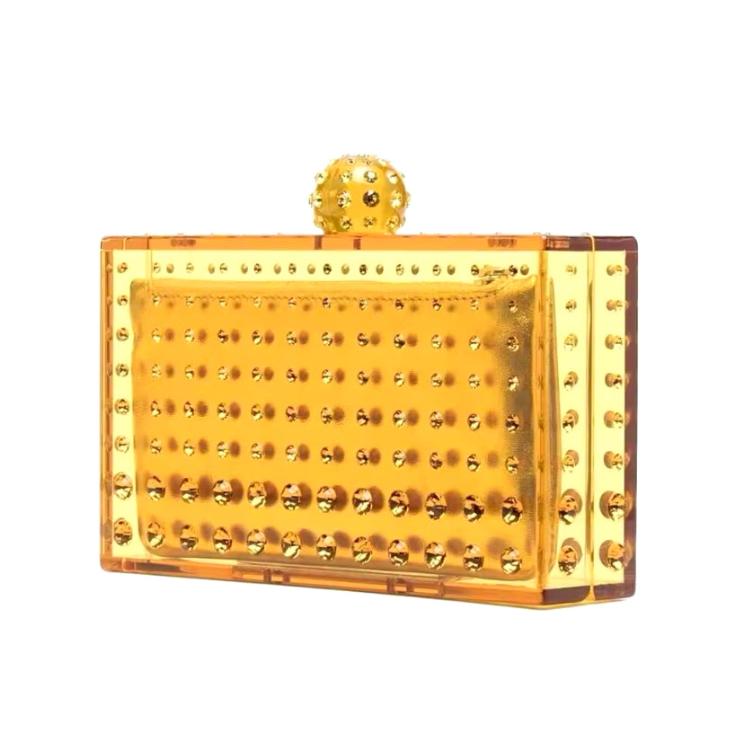 Clutch Cristal Aquazzura Tequila