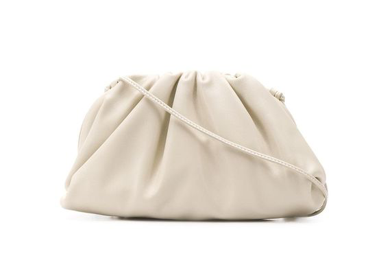 Bolsa Clutch com Alça Tiracolo Bege