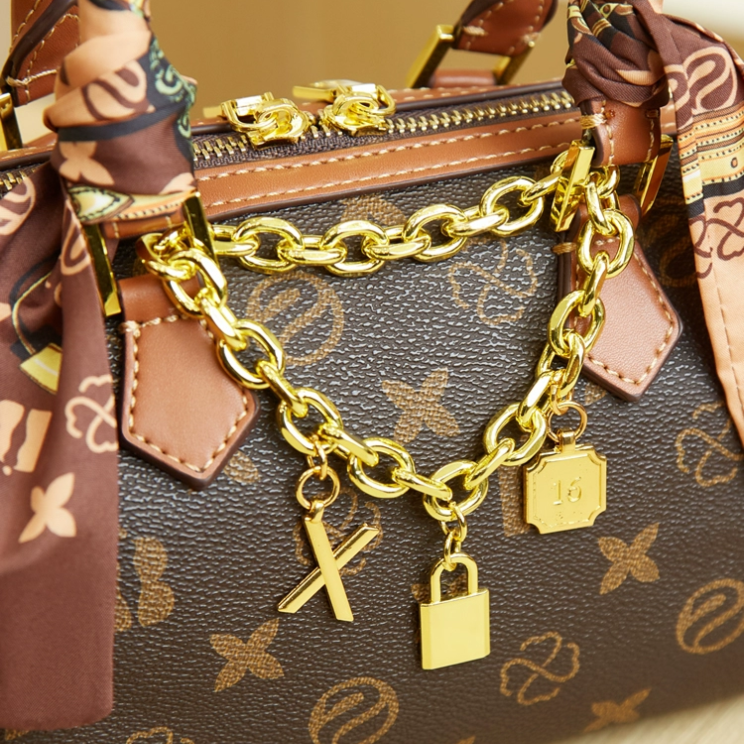 Bolsa Feminina Couro Genuíno Nantes