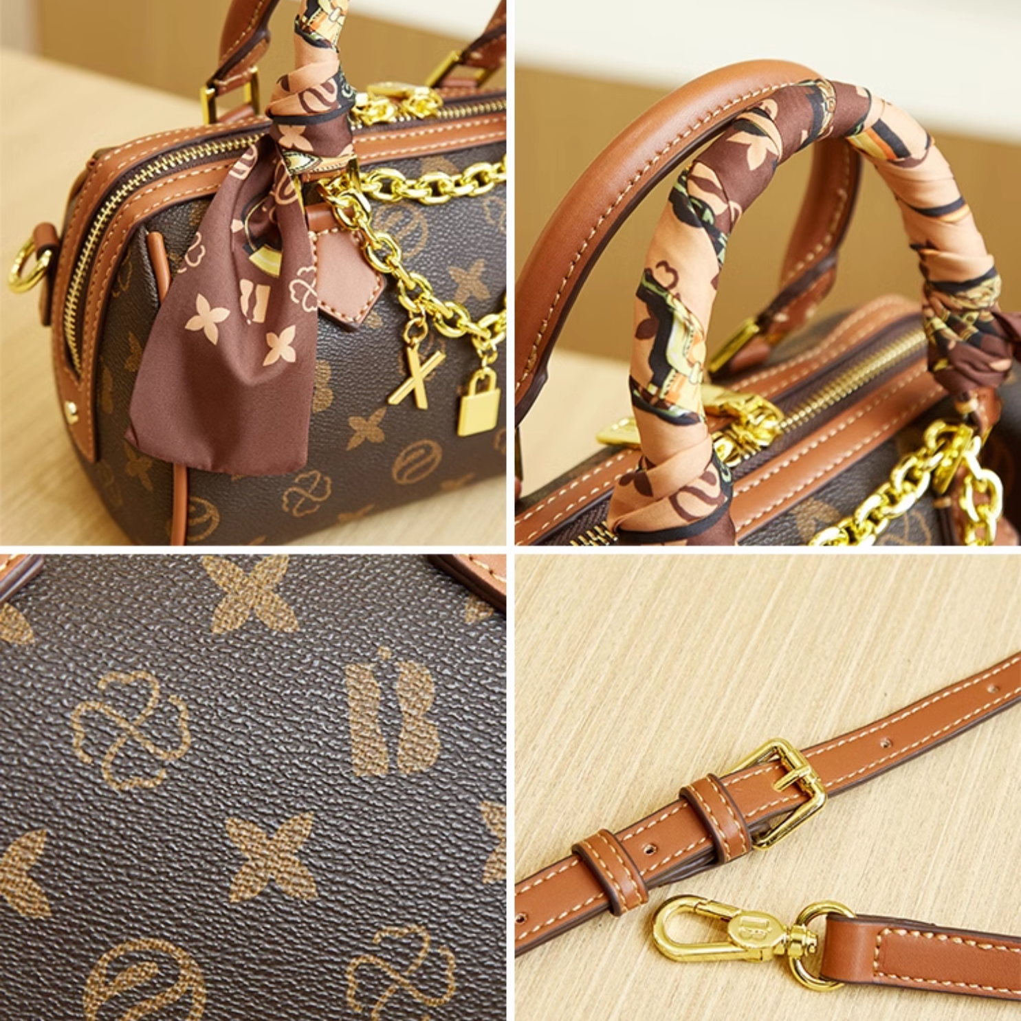 Bolsa Feminina Couro Genuíno Nantes