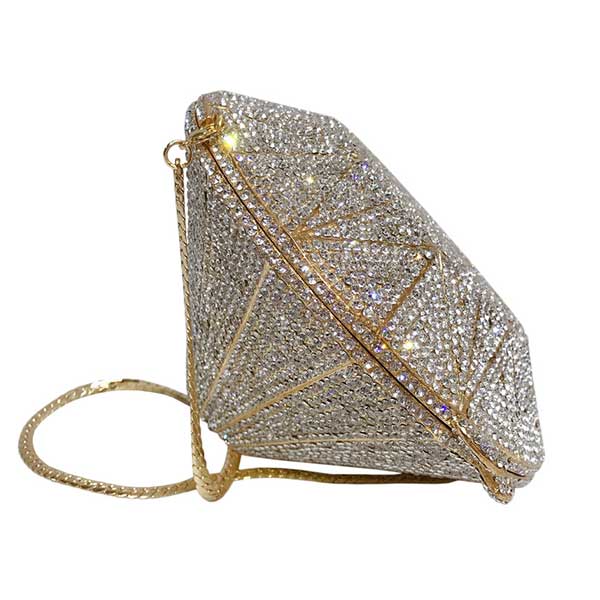 Bolsa Clutch Luxury Diamond
