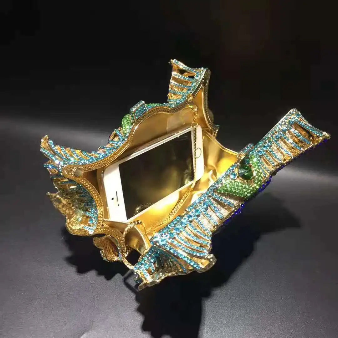 Bolsa feminina de embreagem prateada lantejoulas, bolsa nupcial, festa de casamento, embreagens metálicas, bolsa azul, lantejoulas, diamante, Minaudiere, noite