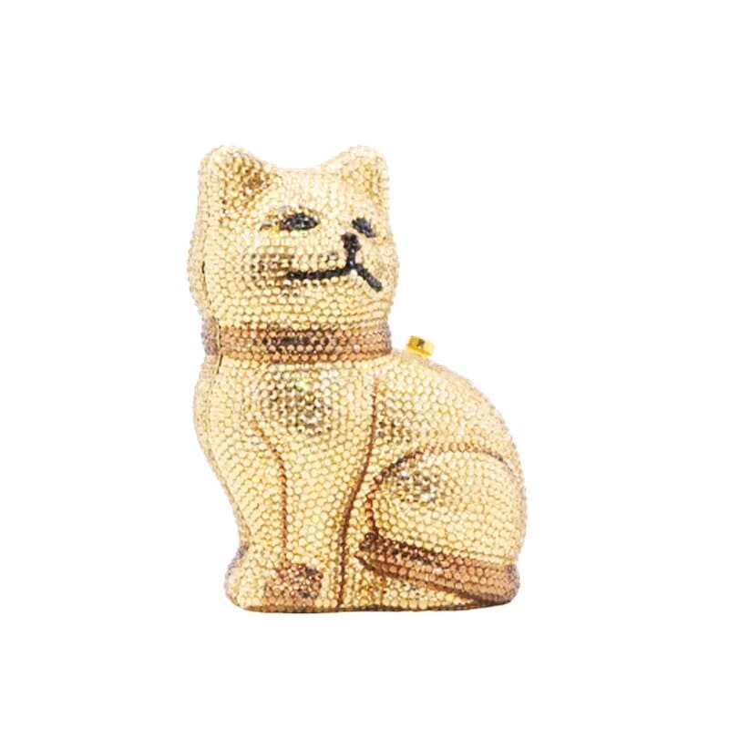 Clutch Cristal Gatinho