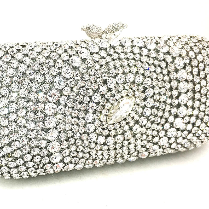 Clutch Cristal Brígida Prata