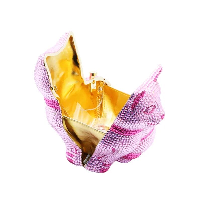 Clutch Cristal Gatinho