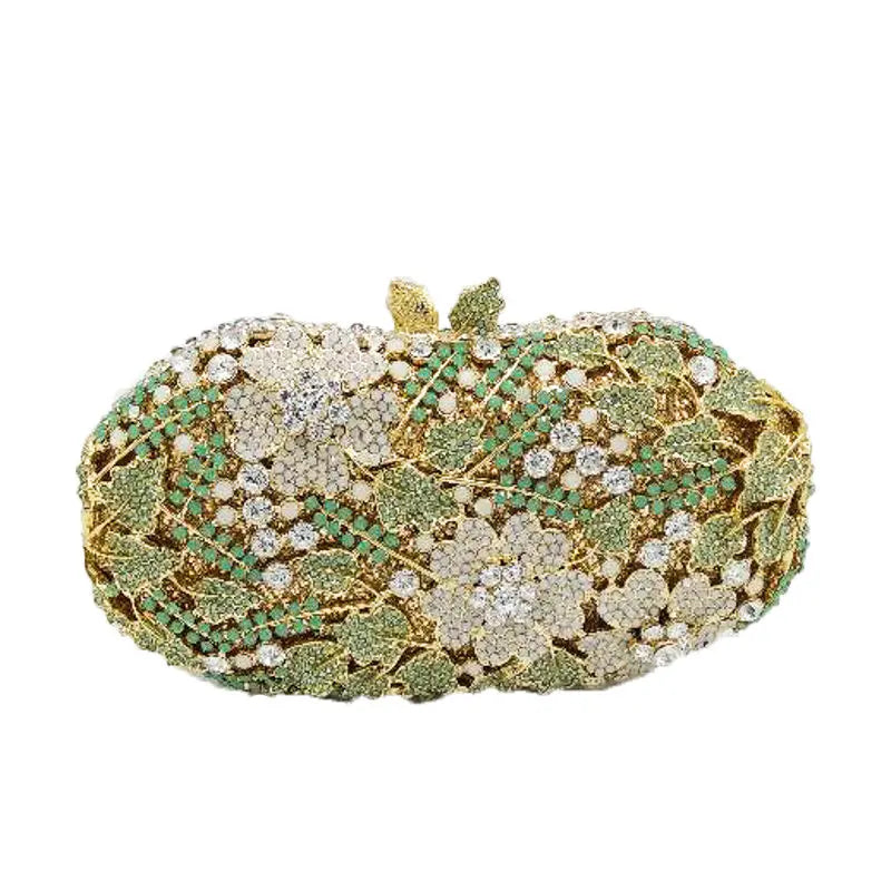 Clutch Cristal Verde Veneza