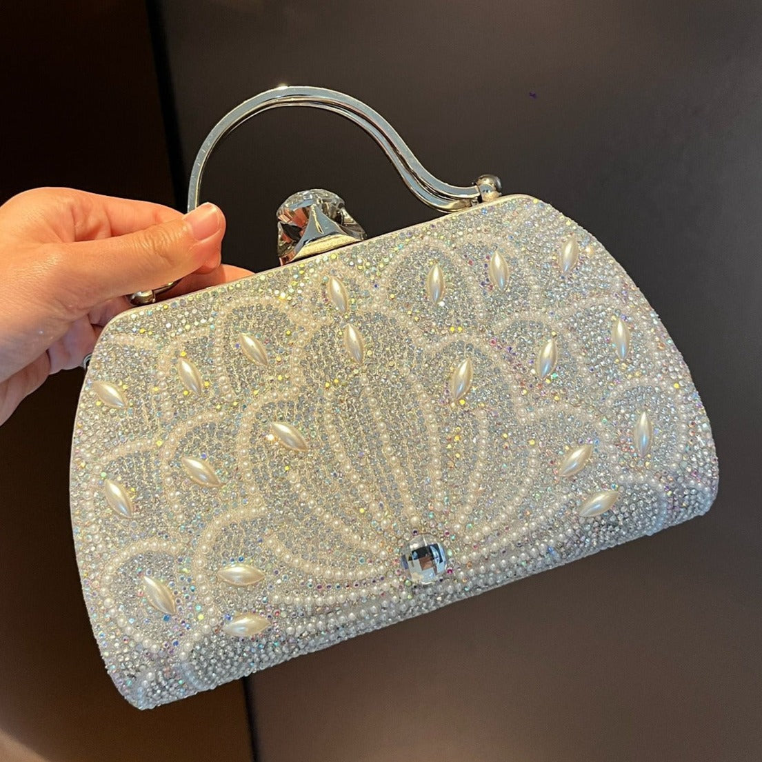 Bolsa Cristal Clutch Augustina
