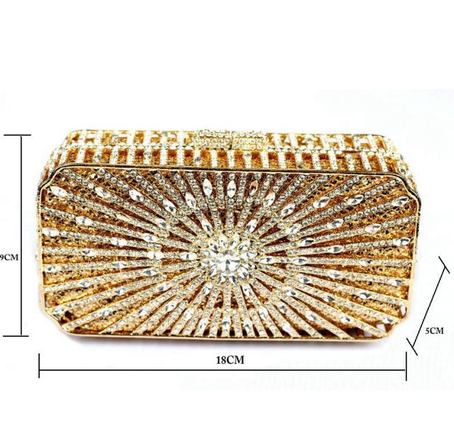 Clutch Metal Vienna Lustré