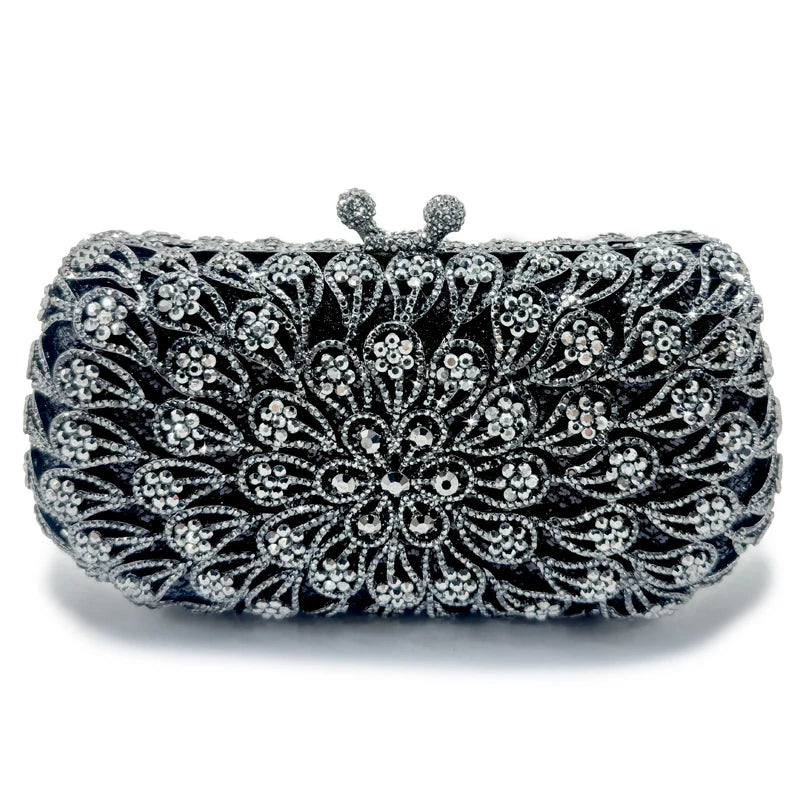 Clutch Metal Cristal Yara Moiselle