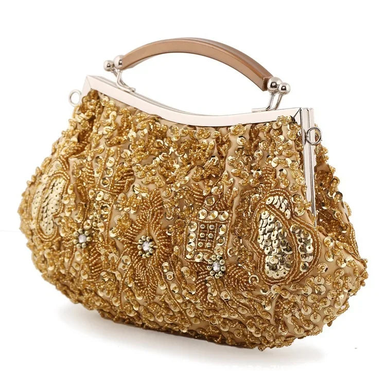 Moda vintage chinês vestido saco bordado xale mochila feminina estilo shanghai fornecimento transfronteiriço atacado moda