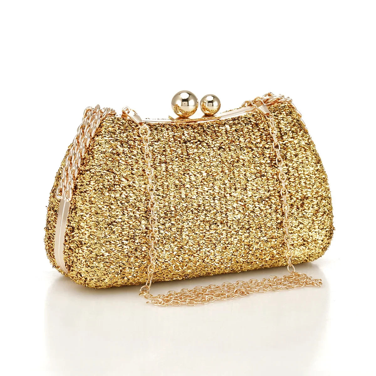 Bolsa de noite versátil, bolsa de jantar, ombro único, crossbody, com bolso para telefone, forro de nylon, formato de travesseiro exterior pu