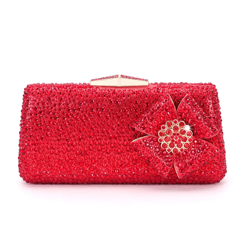 Clutch Cristal Floratta