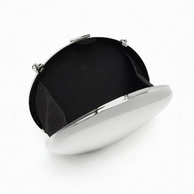 Clutch Minaudière Metálico