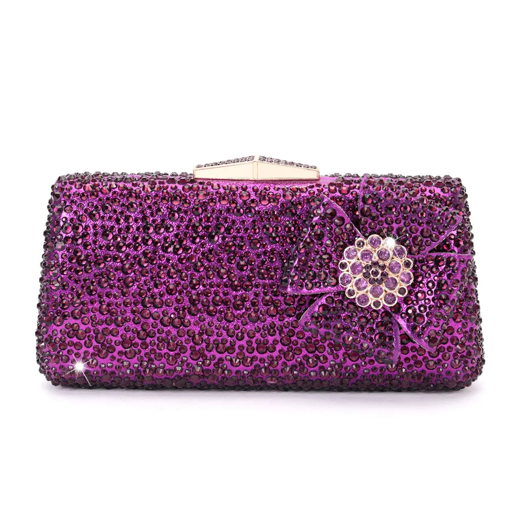 Clutch Cristal Floratta