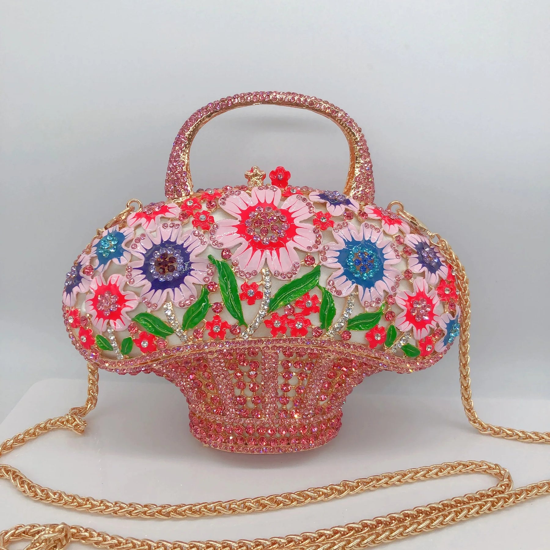 Xiyuan cristal grande casamento noite embreagens diamante alça superior presente bolsa senhora alça longa bolsas pedras bolsa de embreagem festa