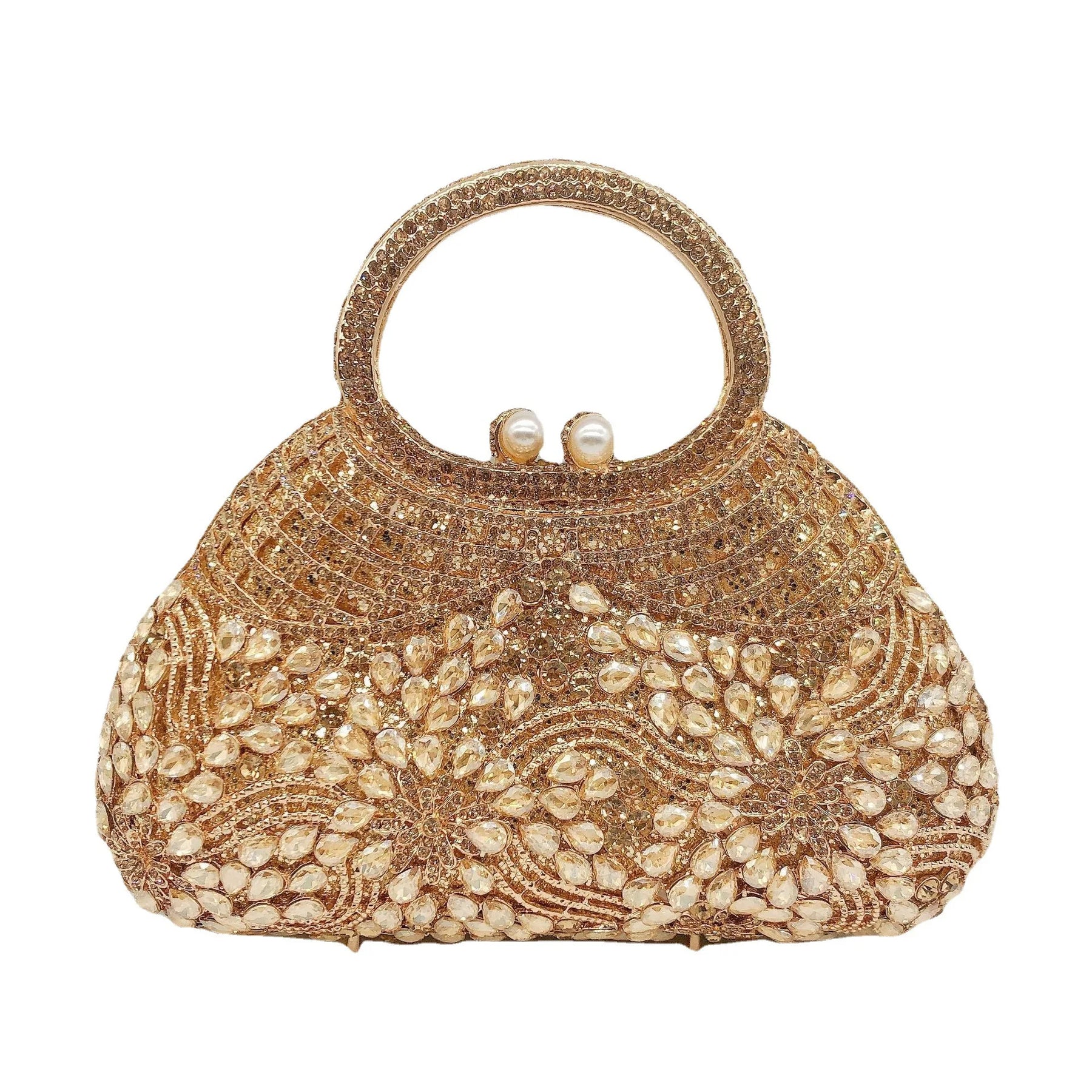 Bolsa de jantar de diamante grande capacidade ombro crossbody oco strass bolsa feminina banquete bolsa de embreagem