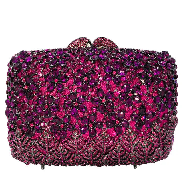 Boutique de fgg strass bolsas de embreagem para mulheres sacos de noite elegante bolsa de embreagem de cristal bolsas de festa de casamento e bolsas