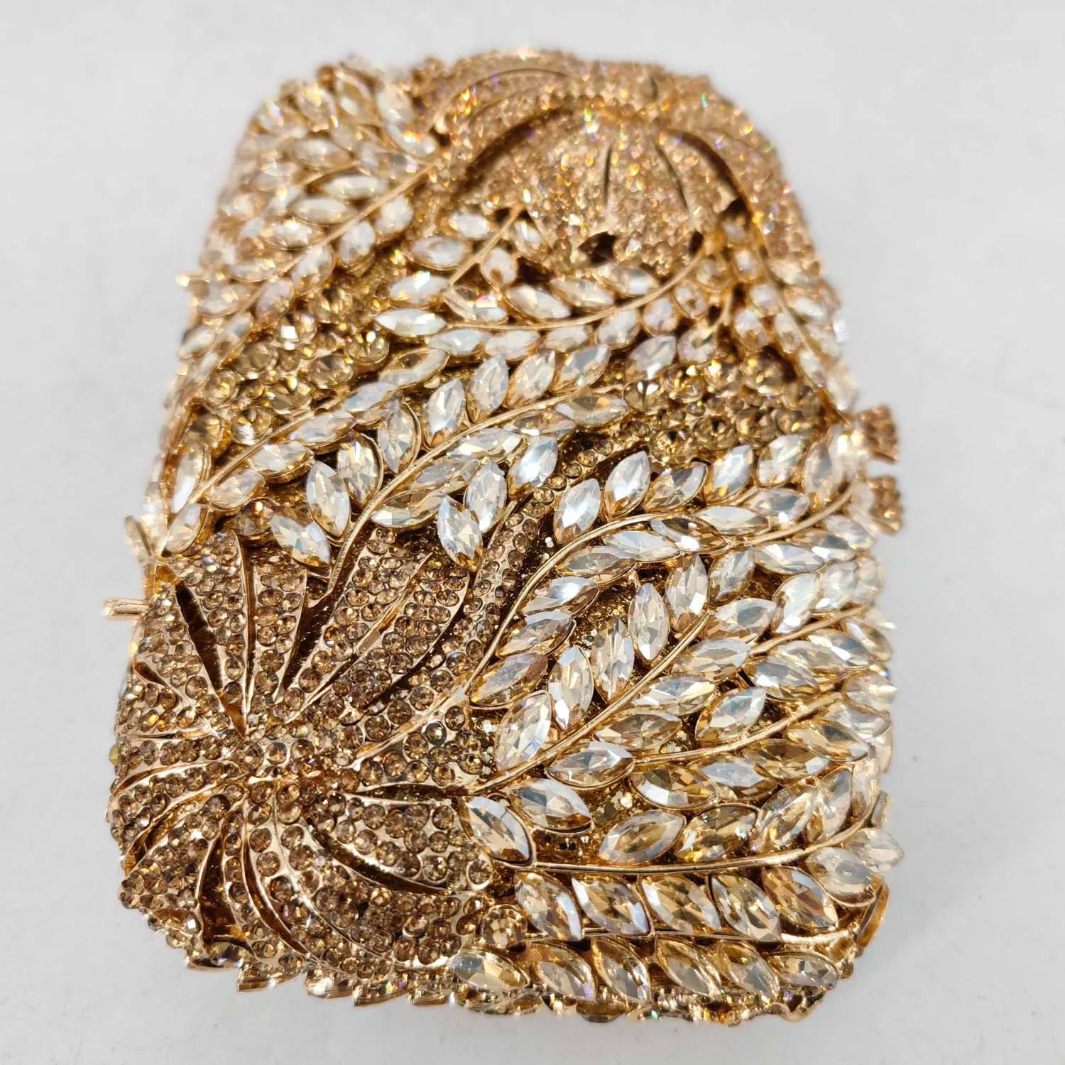 Boutique de fgg flor elegante bolsas e bolsas de noite designer de luxo festa de casamento strass sacos de embreagem de casamento nupcial