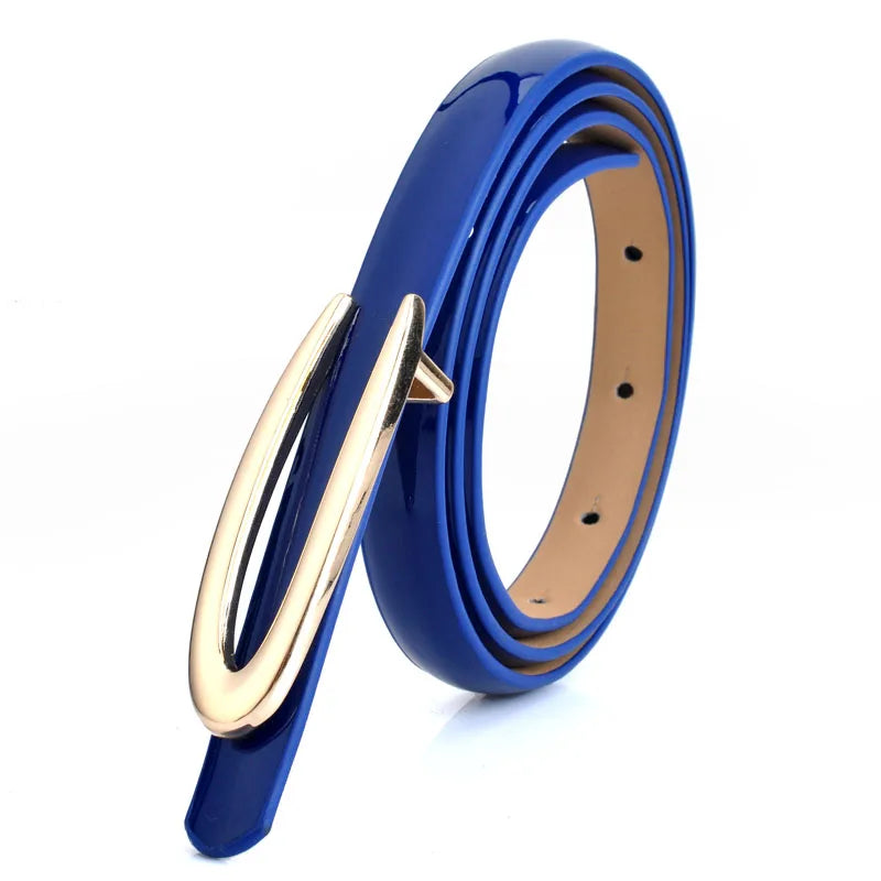 Mulheres Elegantes Cinto de Fivela C Dourada, Couro Genuíno, Designer de Cintura Fashion, Para Combinar com Vestidos, Jeans, Calças