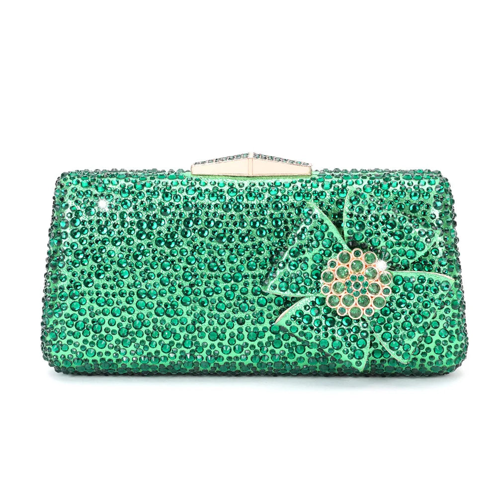 Clutch Cristal Floratta