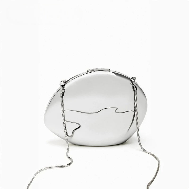 Clutch Minaudière Metálico