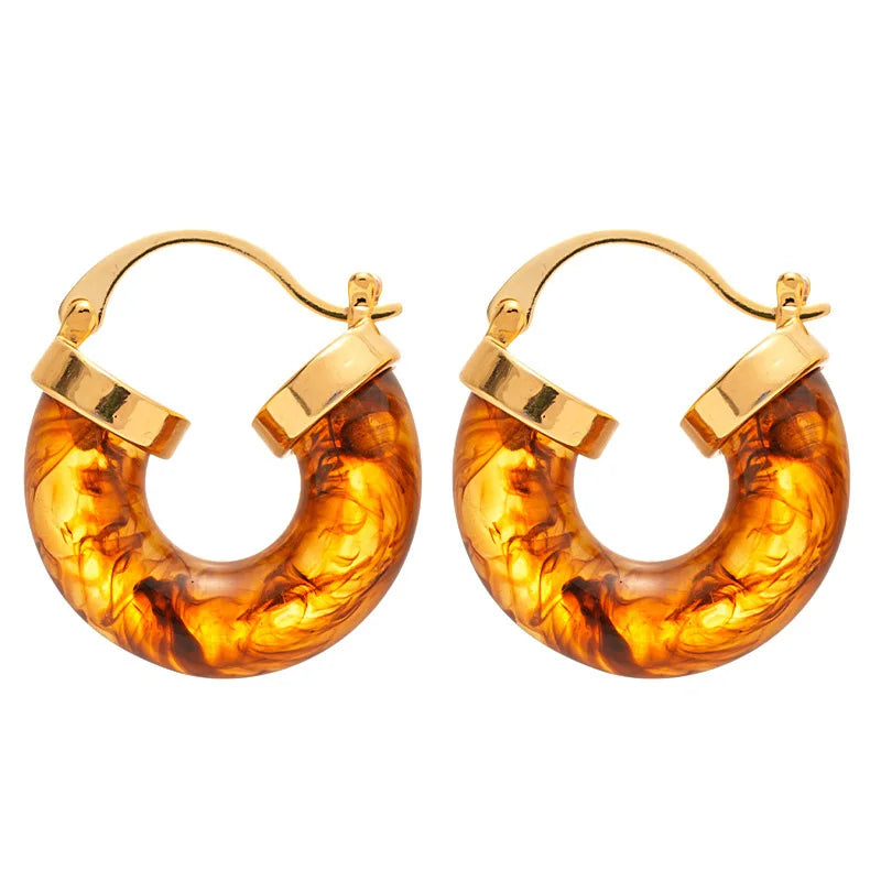 Elegante requintado feminino brincos bonito moda tendência jóias presentes de festa de casamento simples personalidade acessórios geométricos rg446