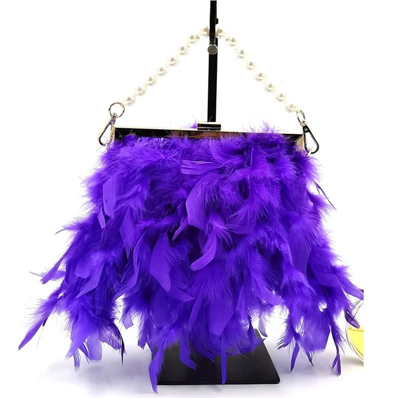 Bolsas de luxo para mulheres, bolsa de embreagem noturna, bolsa de ombro, corrente de pérolas, bolsa de casamento designer 12 cores