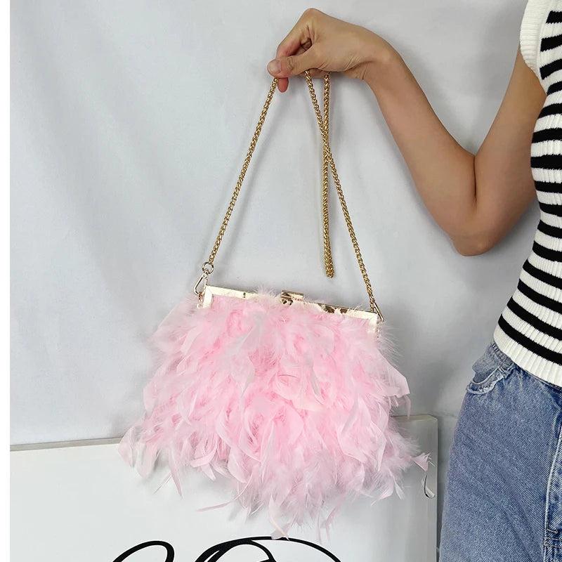 Bolsas de luxo para mulheres, bolsa de embreagem noturna, bolsa de ombro, corrente de pérolas, bolsa de casamento designer 12 cores