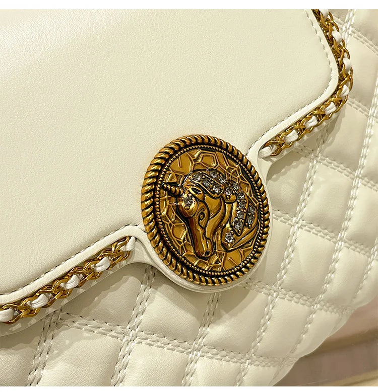 Bolsa de couro genuíno para mulheres, grande capacidade, bolsa de ombro axilas, nova marca de luxo, 2024