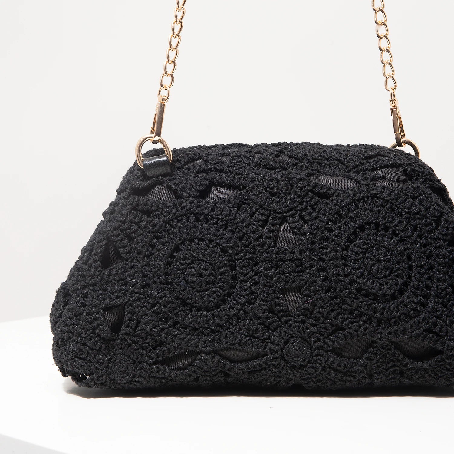 Bolsa crossbody de tecido oco padrão, bolsa de praia de palha boêmia, conjunto Chrochel, estilo premium, Trav Must Haves, bolsa Pach para mulheres