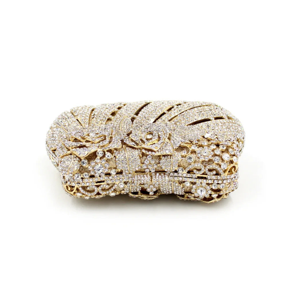 Clutch Cristal Floral