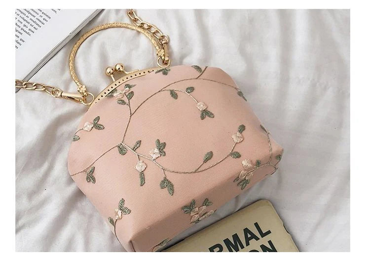 Vintage bordado rendas flores concha bloqueio bolsas para mulheres saco de casamento pequena corrente feminina ombro crossbody saco franja sacos
