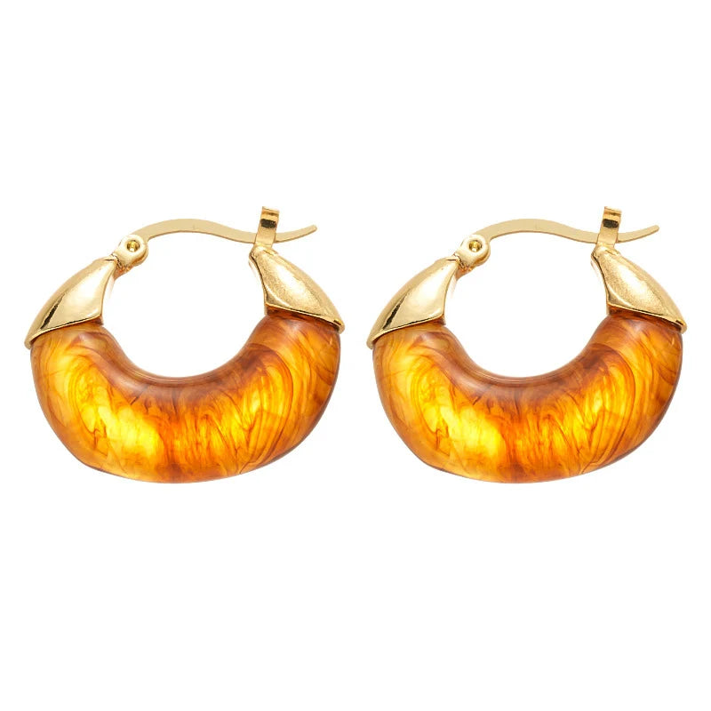 Elegante requintado feminino brincos bonito moda tendência jóias presentes de festa de casamento simples personalidade acessórios geométricos rg446