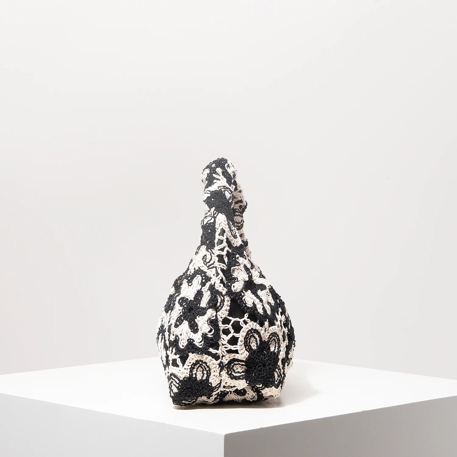 Bolsa de tecido oco com padrão, bolsas de praia boêmia para mulheres, conjunto de crochê, acessórios de praia femininos, Trav Must Haves (padrão aleatório)