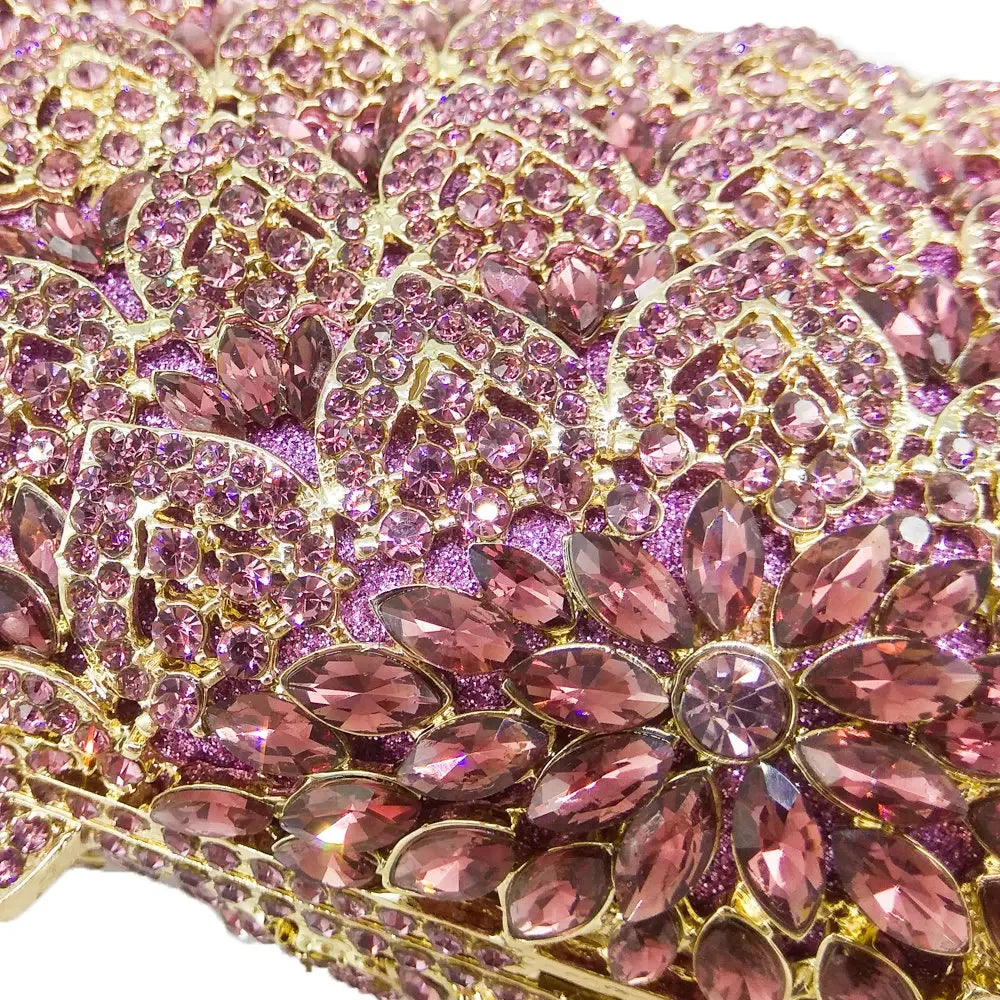 Boutique de fgg prata flor embreagem feminina cristal bolsas noite nupcial casamento strass minaudiere saco formal sacos festa