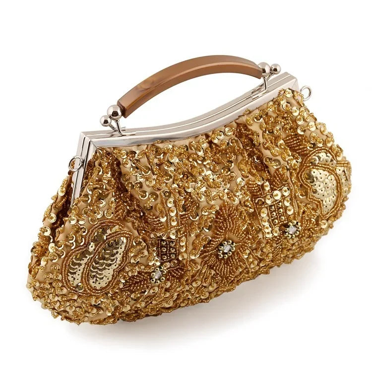 Moda vintage chinês vestido saco bordado xale mochila feminina estilo shanghai fornecimento transfronteiriço atacado moda