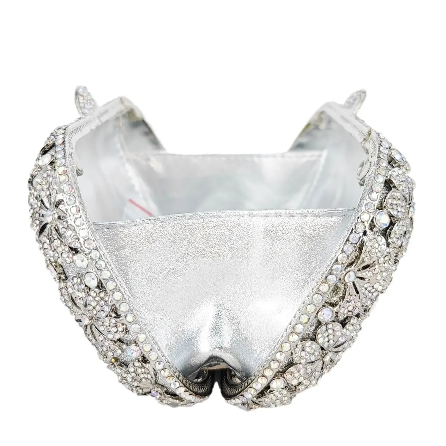 Boutique de fgg flor cristal bolsas de embreagem para mulheres elegantes, sacos de noite de strass floral, bolsa dura minaudiere