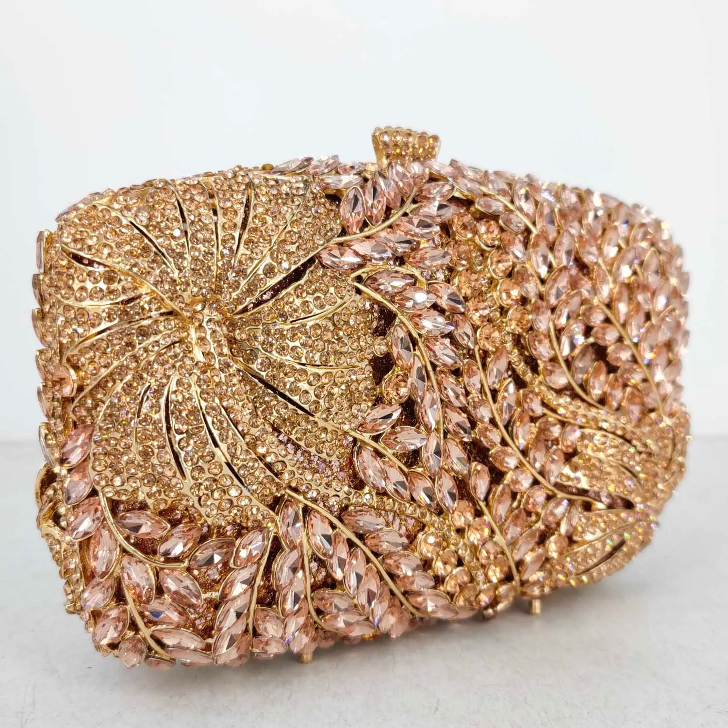 Boutique de fgg flor elegante bolsas e bolsas de noite designer de luxo festa de casamento strass sacos de embreagem de casamento nupcial