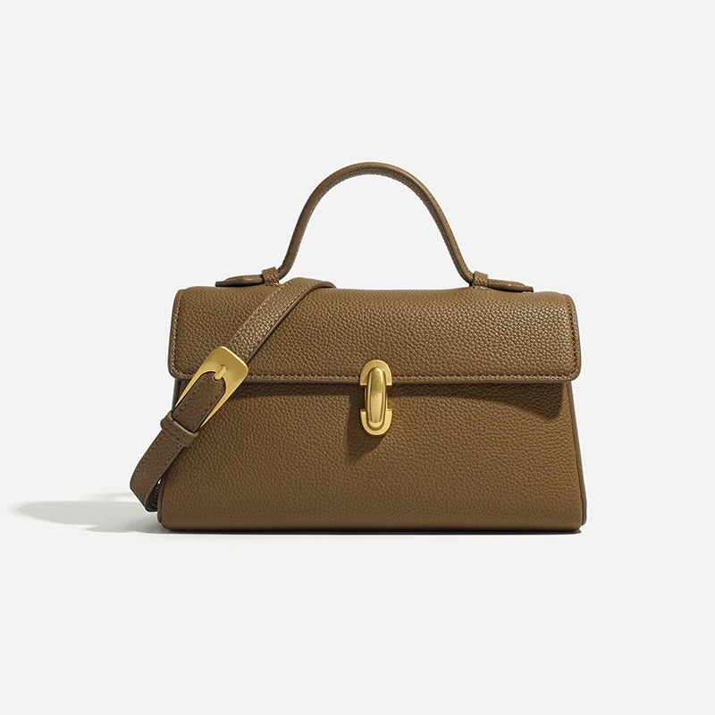 2025 nova bolsa feminina de alta qualidade couro genuíno bolsa ombro moda crossbody sacos quadrados bolsas femininas