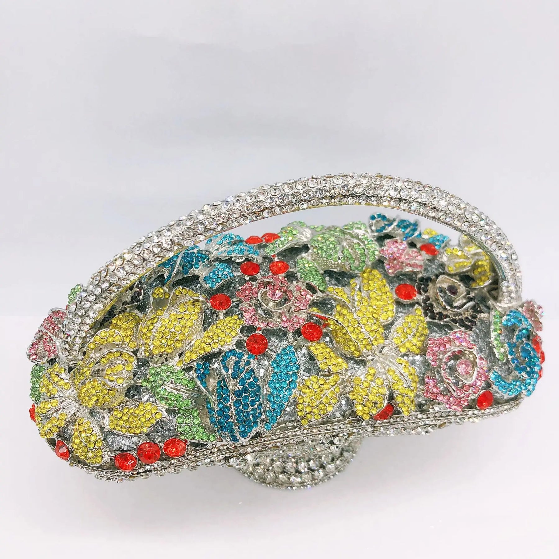 Xiyuan cristal grande casamento noite embreagens diamante alça superior presente bolsa senhora alça longa bolsas pedras bolsa de embreagem festa
