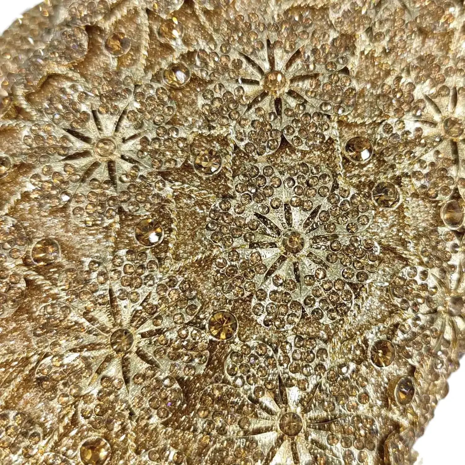 Boutique de fgg flor cristal bolsas de embreagem para mulheres elegantes, sacos de noite de strass floral, bolsa dura minaudiere