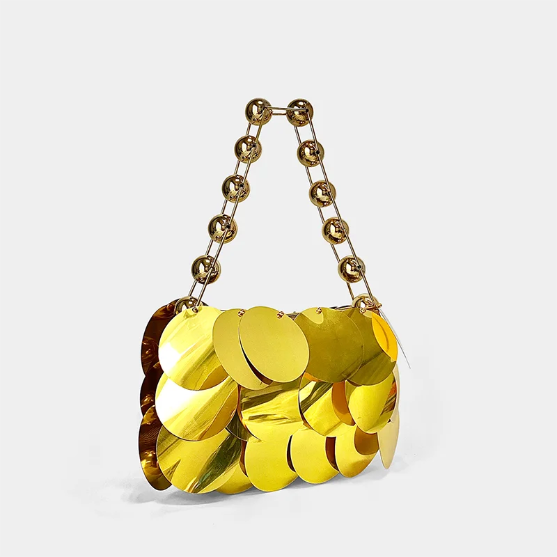 Ombro único Underarm Bag, fada Pérola Shell Bolsa, celebridade Internet, Novo Ins, Super Popular, Verão, 2024